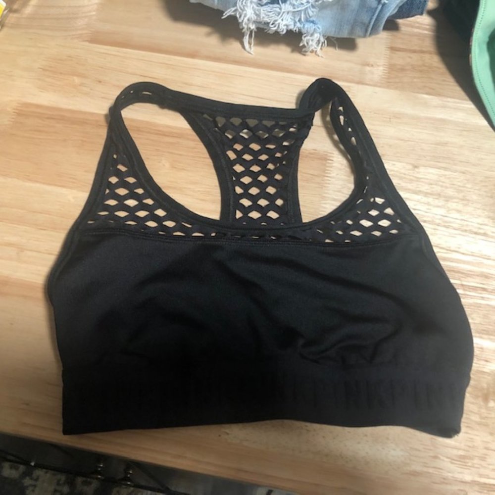 Pink Sports Bra xs